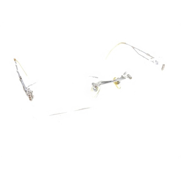 Christian Dior CD 3616 3YG Silver Rimless Eyeglasses Frames 19 140 Austria Women - Picture 1 of 12